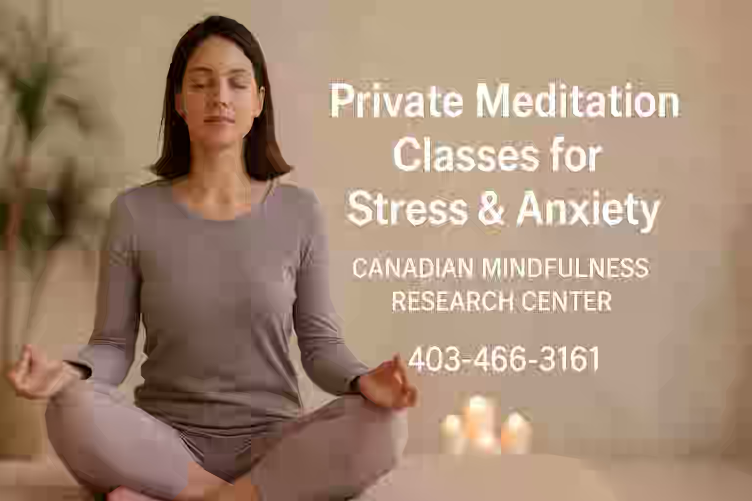 Private Meditation Classes for Stress & Anxiety