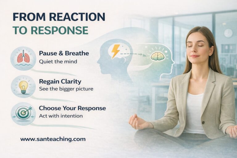 From Reaction to Response