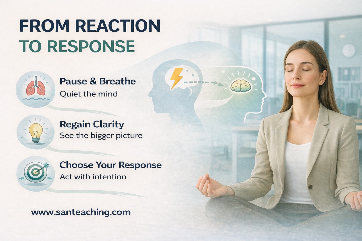 From Reaction to Response