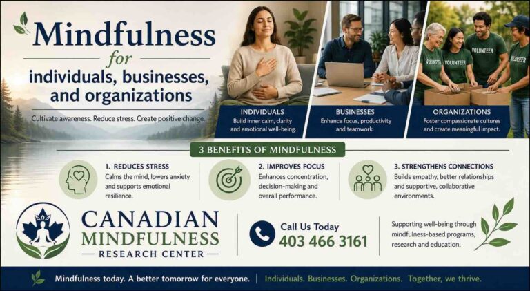 Mindfulness Programs for Individuals, Businesses & Organizations in Calgary