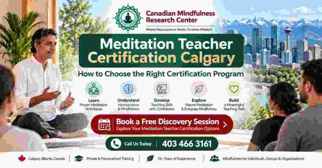 Meditation Teacher Certification Calgary