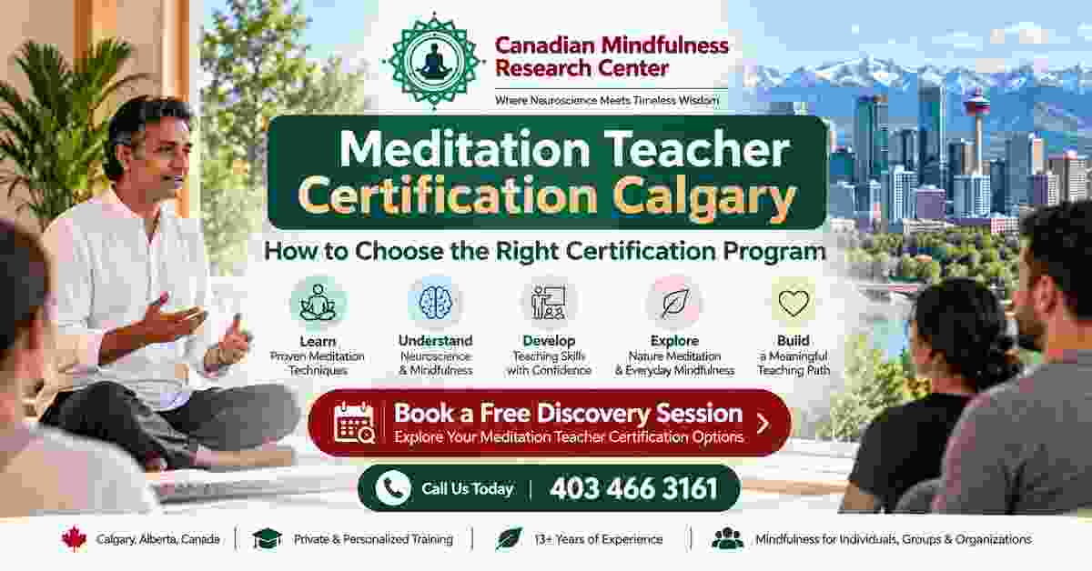 Meditation Teacher Certification Calgary