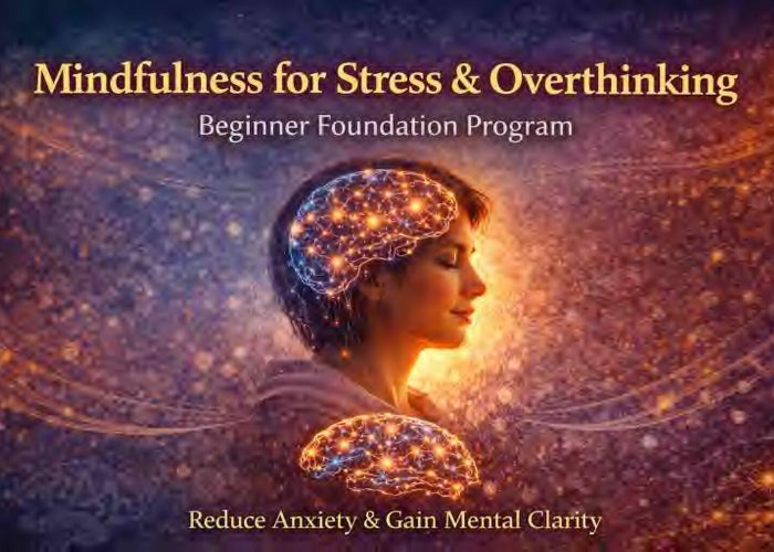 Mindfulness for Stress & Overthinking – Beginner Foundation Program
